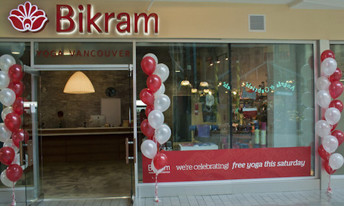 Bikram Yoga Vancouver Cambie with Balloons